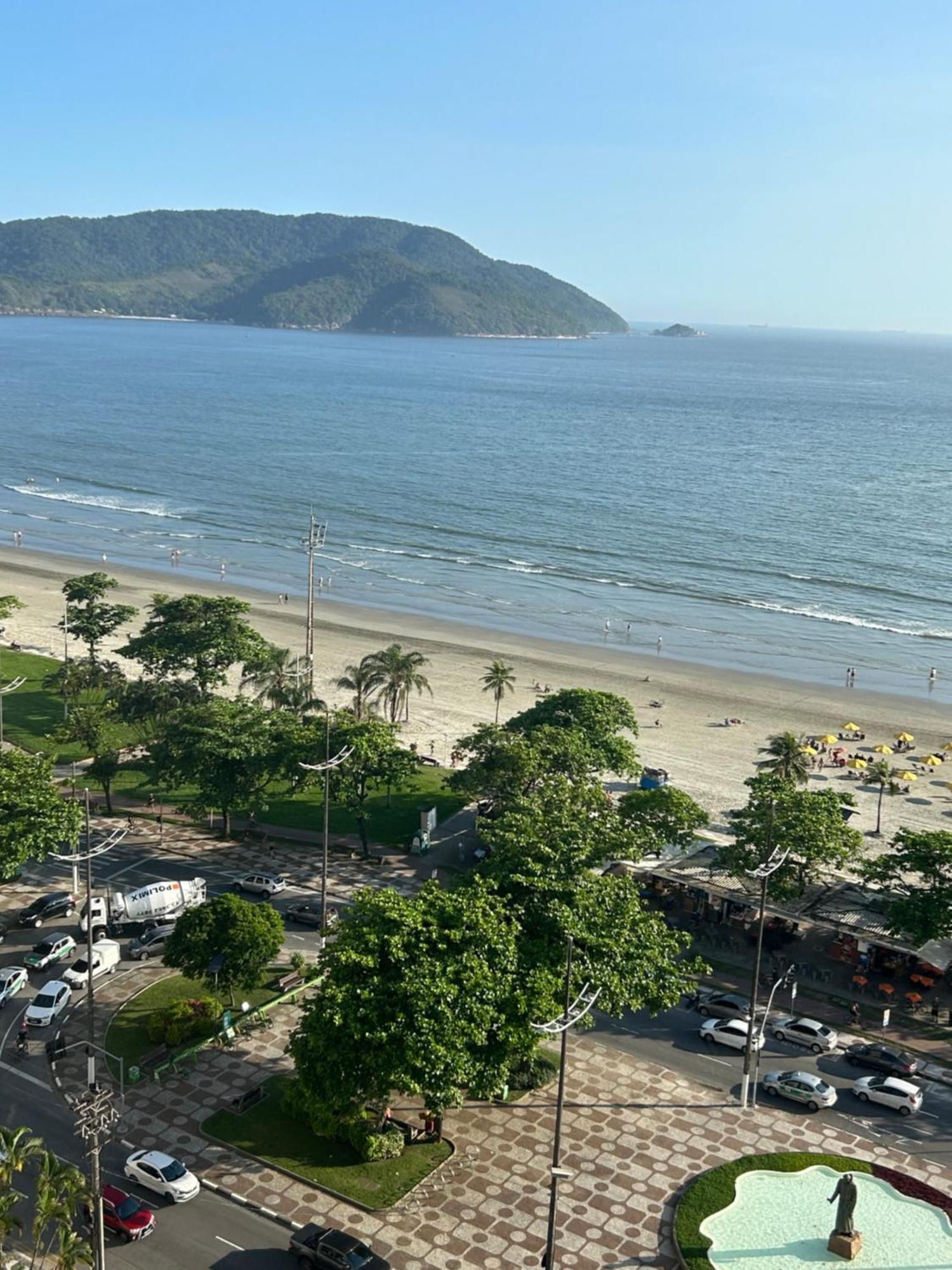 Apartamento Frente A Praia Do Embare Santos ภายนอก รูปภาพ